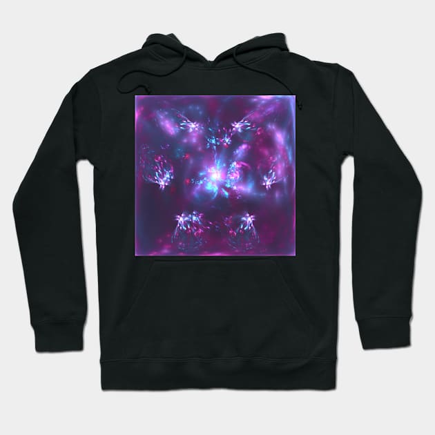 Boxed Galaxy Hoodie by SquishyCrumpet